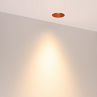 Светильник безрамочный DL-INTRAL-R63-8W Warm3000 (Терракота RAL8004, 50 deg, 230V) (Arlight, IP20 Металл, 5 лет) Lednikoff