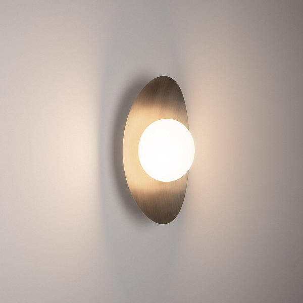 Светильник SP-PERLEN-WALL-L350-6W Warm3200-MIX (BR, 150 deg, 230V, TOUCH-DIM) (Arlight, IP20 Металл, 5 лет)