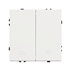 Механизм выключателя управления шторами SWT-NOBE-MKR2-SFPL-WH (230V, 10A) (Arlight, Белый кварц) Lednikoff