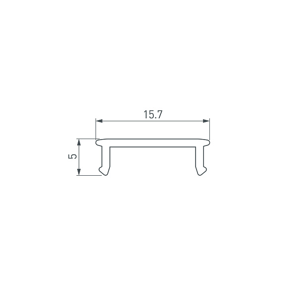 Экран LINE-1716-2000 OPAL (Arlight, Пластик) Lednikoff