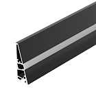 Профиль PLINTUS-H40-2000 BLACK (Arlight, Алюминий) Lednikoff