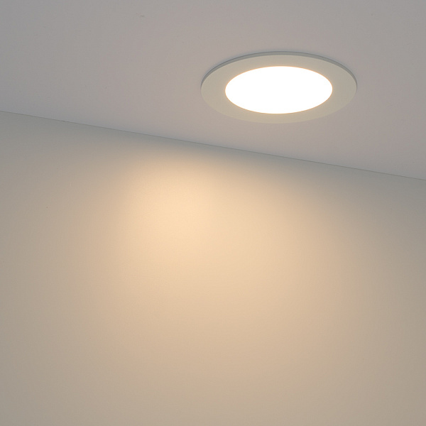 Светильник MS-EDGE-R120-6W Warm3000 (WH, 115 deg, 230V) (Arlight, IP44 Металл, 3 года) Lednikoff
