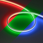 Светодиодная лента герметичная WAVE-TOP-A240-18x15mm 24V RGB (10 W/m, IP54, 5m, wire x1) (Arlight, Вывод прямой, 3 года)