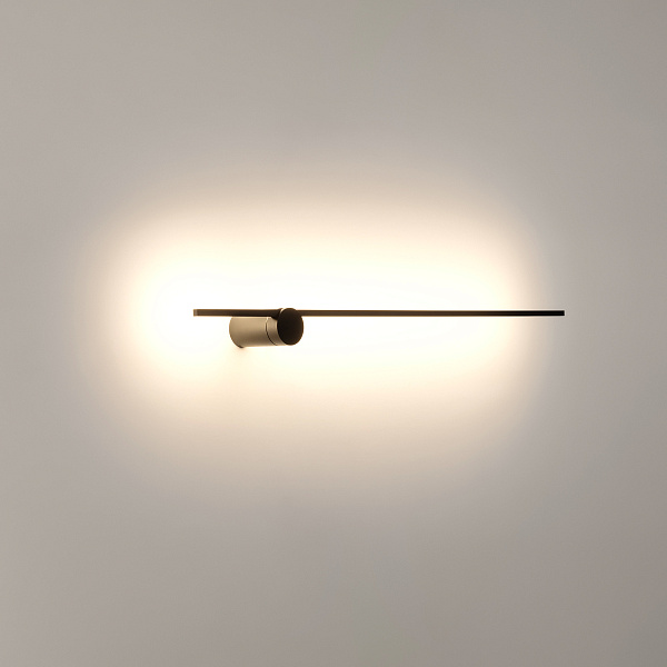 Светильник SP-VINCI-S900x55-10W Warm3000 (BK, 110 deg, 230V) (Arlight, IP20 Металл, 3 года)