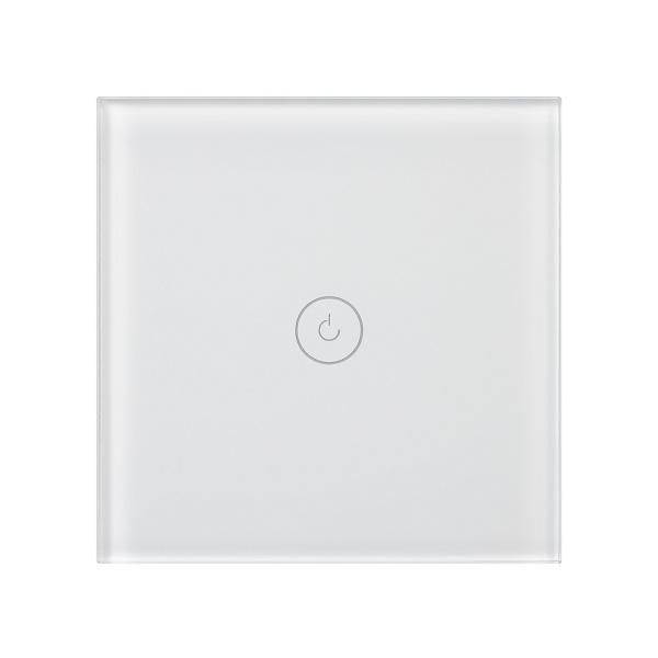 Выключатель сенсорный SWT-OMALI-S01-ZB-WH (250V, 10A, Zigbee) (Arlight, Стекло) Lednikoff
