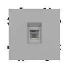 Механизм компьютерной розетки SCT-NOBE-MPC1-SFPL-IS (RJ-45, CAT6) (Arlight, Никель) Lednikoff