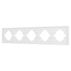 Рамка пластиковая FRM-TENDO-PL-5-WH (Arlight, Белый) Lednikoff