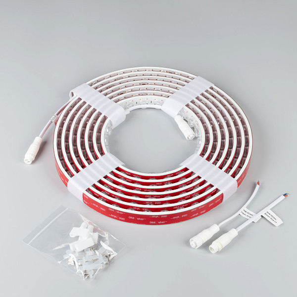 Светодиодная лента герметичная FLT-PS-A42-23mm 24V Day4000 (21 W/m, IP67, 15deg, 5m) (Arlight, -) Lednikoff