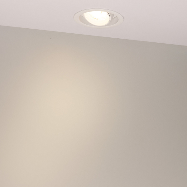 Светильник MS-VORTEX-BUILT-R110-20W Warm3000 (WH-WH, 20 deg, 230V) (Arlight, IP20 Металл, 5 лет) Lednikoff