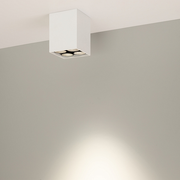 Светильник SP-ORIENT-SURFACE-TC-S65x65-10W Day4000 (WH, 30 deg, 230V) (Arlight, IP20 Металл, 5 лет) Lednikoff