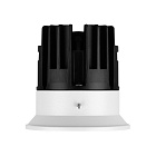 Светильник безрамочный DL-INTRAL-R63-8W Day4000 (Белый RAL9003, 36 deg, 230V) (Arlight, IP20 Металл, 5 лет) Lednikoff