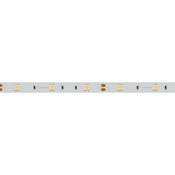 Светодиодная лента RT 2-5000 12V Warm2700 (5060, 150 LED, LUX) (Arlight, 7.2 Вт/м, IP20) Lednikoff