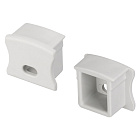 Заглушка PVC-SLIM-H15 с отверстием (Arlight, Пластик) Lednikoff