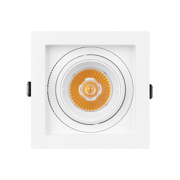 Светильник MS-VORTEX-BUILT-S117x117-20W Warm3000 (WH-WH, 20 deg, 230V) (Arlight, IP20 Металл, 5 лет) Lednikoff