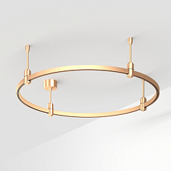 Основание ART-APRIORI-ROUND-ROD-200-R800 (GD) (Arlight, IP20 Металл, 3 года)
