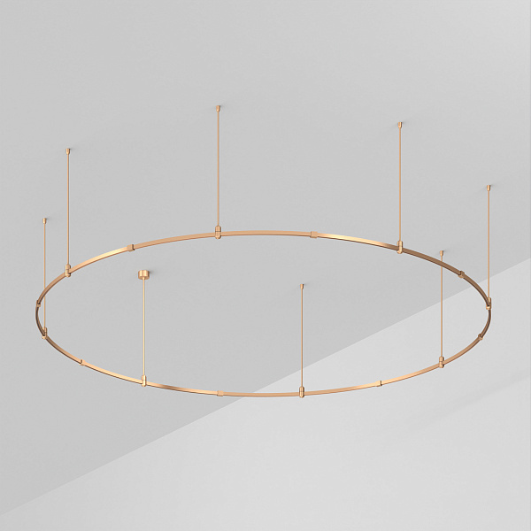 Основание ART-APRIORI-ROUND-ROD-800-R3000 (GD) (Arlight, IP20 Металл, 3 года)