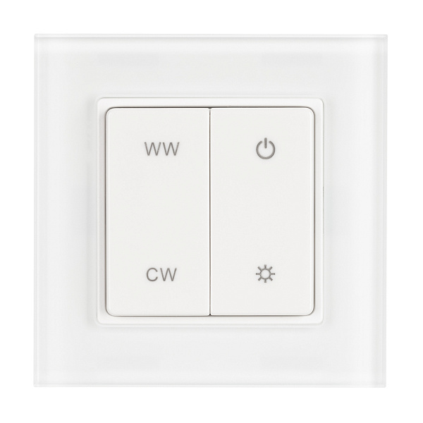 Панель SMART-P49-MIX-G-SUF (3V, 1 зона, Knob, 2.4G) (Arlight, Пластик) Lednikoff