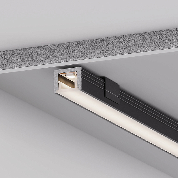 Профиль SL-MINI-8-H6-2000 ANOD BLACK (Arlight, Алюминий) Lednikoff