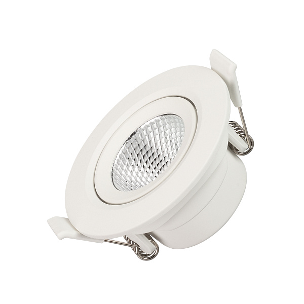 Светильник LTD-POLAR-TURN-R80-5W Warm3000 (WH, 36 deg, 230V) (Arlight, IP20 Пластик, 3 года) Lednikoff