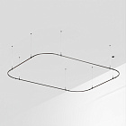 Основание ART-APRIORI-RECTANGLE-SOFT-HANG-4500x3500 (BK) (Arlight, IP20 Металл, 3 года)