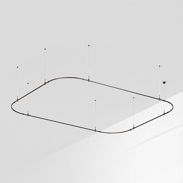 Основание ART-APRIORI-RECTANGLE-SOFT-HANG-4500x3500 (BK) (Arlight, IP20 Металл, 3 года)