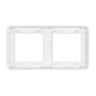 Рамка пластиковая FRM-VERSA-PL-2-WH (Arlight, -) Lednikoff