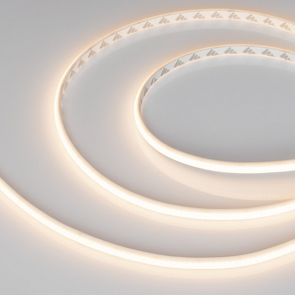 Светодиодная лента герметичная MICROLED-PW-M288-10mm 24V Warm3000 (12 W/m, IP66, 2216, 5m) (Arlight, 5 лет) Lednikoff