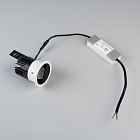 Светильник встраиваемый DL-VEILA-R63-8W Day4000 (Белый RAL9003, A44x46 deg, 230V) (Arlight, IP20 Металл, 5 лет) Lednikoff