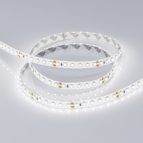 Светодиодная лента RTW 2-5000SE 24V White 2x(3528, 600 LED, LUX) (Arlight, 9.6 Вт/м, IP65) Lednikoff