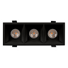 Светильник MS-FLOW-BUILT-S230x85-3x6W Warm3000 (BK, 38 deg, 230V) (Arlight, IP20 Металл, 5 лет) Lednikoff