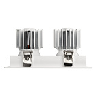 Светильник MS-VORTEX-BUILT-S170x90-2x12W Warm3000 (WH-WH, 40 deg, 230V) (Arlight, IP20 Металл, 5 лет) Lednikoff