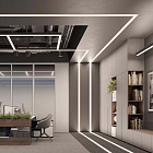 Профиль FLOOR60-H26-3000 ANOD BLACK (Arlight, Алюминий) Lednikoff