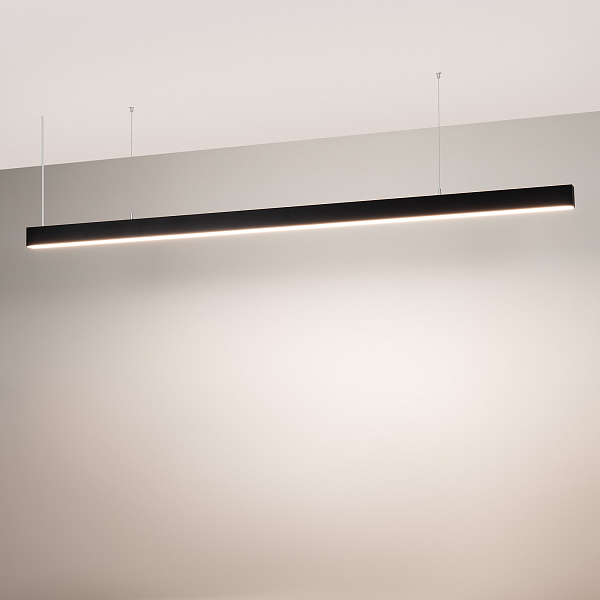 Профиль с экраном SL-LINE-4970-2500 BLACK+OPAL (Arlight, Алюминий) Lednikoff