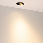 Светильник MS-VORTEX-BUILT-R90-12W Warm3000 (BK-BK, 40 deg, 230V) (Arlight, IP20 Металл, 5 лет) Lednikoff