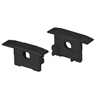 Заглушка SL-SLIM-H13M-F25 BLACK с отверстием (Arlight, Пластик) Lednikoff
