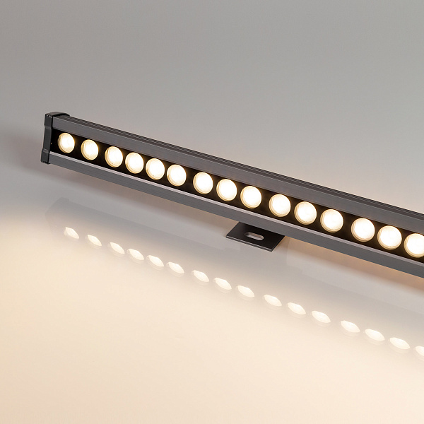 Светодиодный прожектор AR-LINE-1000L-36W-220V Warm (Grey, 30 deg) (Arlight, IP65 Металл, 3 года) Lednikoff