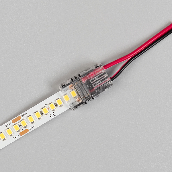 Коннектор HIP-MONO-10mm-2pin-STW-HD (Arlight, Лента-Провод) Lednikoff