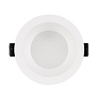 Светильник MS-DROP-BUILT-R84-8W Warm3000 (WH, 85 deg, 230V) (Arlight, IP54 Металл, 5 лет) Lednikoff