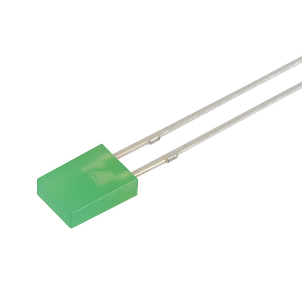 Светодиод ARL-2507UGD-100mcd (Arlight, 2x5мм (прямоугольный)) Lednikoff