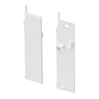 Заглушка PLINTUS-H73-F WHITE (Arlight, Пластик) Lednikoff