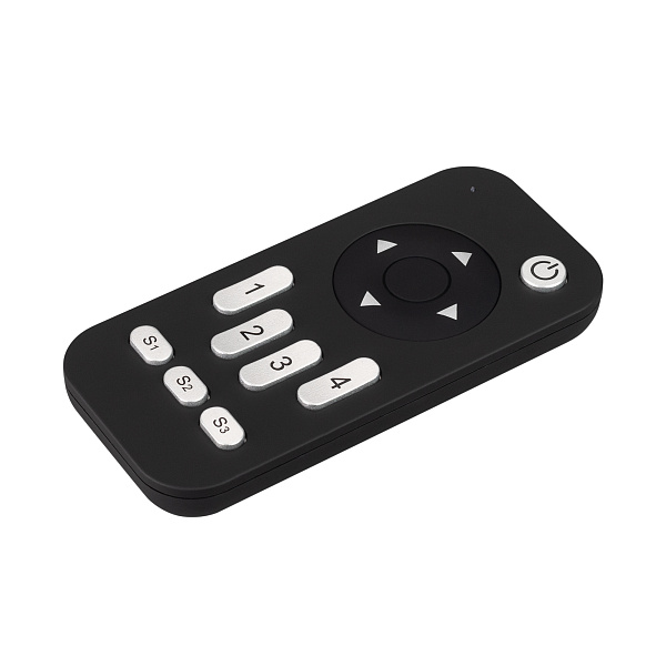 INTELLIGENT ARLIGHT Пульт SMART-801-22-4G-3SC-DIM Black (3V, 2.4G) (IARL, IP20 Пластик, 5 лет) Lednikoff