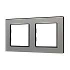 Рамка стеклянная FRM-GLARE-GS-2-GR (Arlight, -) Lednikoff