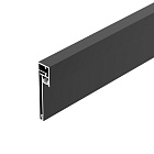 Профиль PLINTUS-H54B-2000 BLACK (Arlight, Алюминий) Lednikoff