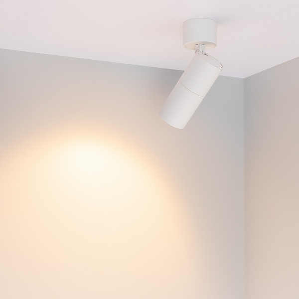 Светильник SP-ARTEMIS-SURFACE-FLAP-R55-12W Warm2700 (WH, 8-80 deg, 230V) (Arlight, IP20 Металл, 5 лет) Lednikoff