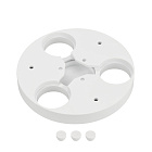 Крепление ARL-WAVE-1815-S-3-KIT White (Arlight, Металл)