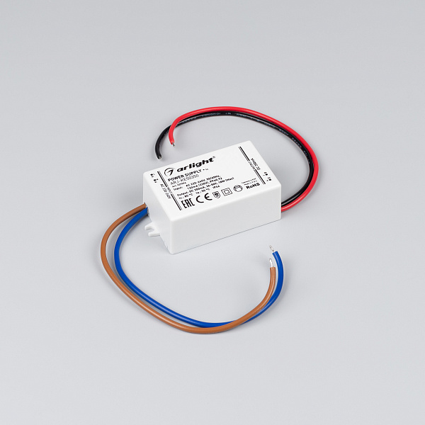 Блок питания ARJ-KE50350 (18W, 350mA, PFC) (Arlight, IP44 Пластик, 5 лет) Lednikoff
