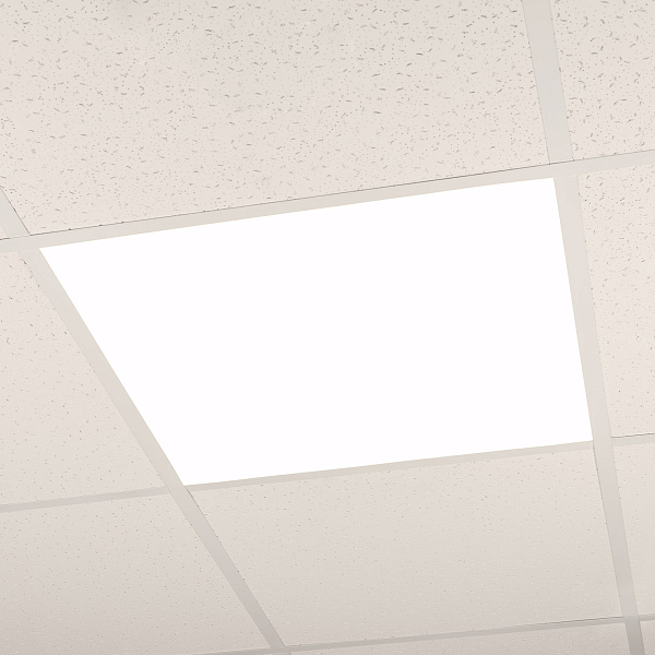 Светильник DL-TITAN-FRAMELESS-S600x600-40W Warm3000 (WH, 120 deg, CRI90, 230V) (Arlight, IP40 Металл, 5 лет) Lednikoff