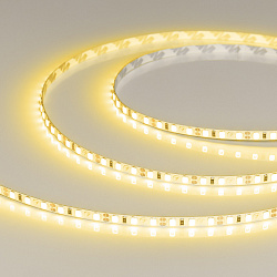 Светодиодная лента RT-A120-5mm 12V Yellow (9.6 W/m, IP20, 5m) (Arlight, 9.6 Вт/м, IP20)