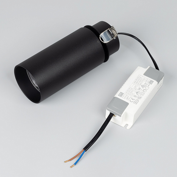 Светильник SP-GABI-BUILT-FLAP-R60-12W Warm3000 (BK, 60 deg, 230V) (Arlight, IP40 Металл, 5 лет) Lednikoff