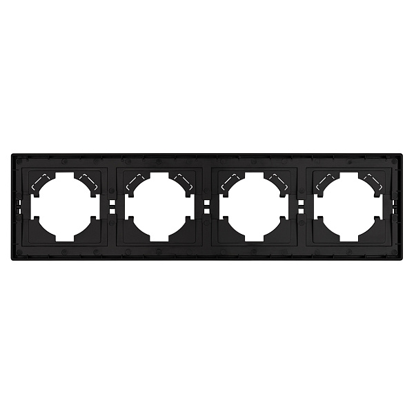 Рамка пластиковая FRM-TENDO-SFPL-4-GR (Arlight, Матовый графитовый) Lednikoff